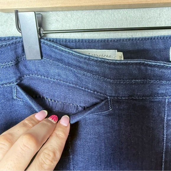 Pilcro and the Letterpress by Anthropologie Women’s High-Rise Skinny Side Button - Picture 8 of 15